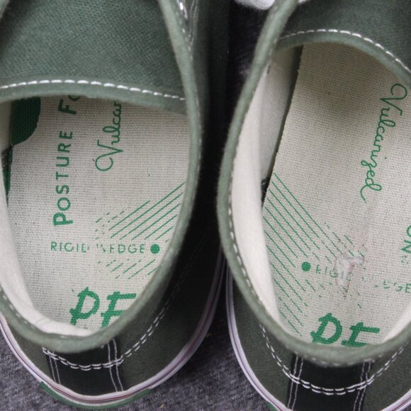 PF Flyers Center Hi Top Sneakers Forest Green Shoes Retro Vintage Mens Size 11 - Picture 11 of 12